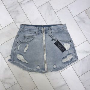 Size 28 Non-Stretch Beatrice CARMAR Jean Skirt